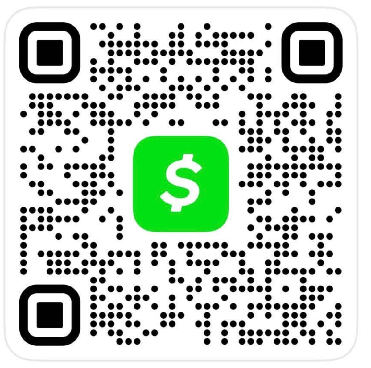 Cash App QR code for Renee Dugas Nugent campaign contributions